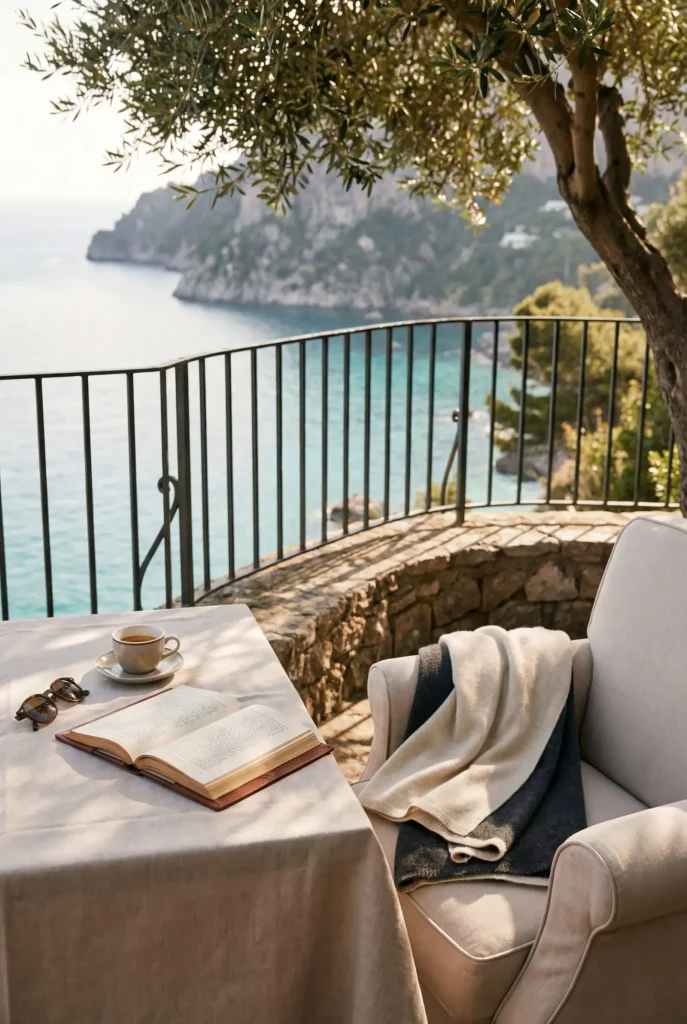 Capri clifftop terrace private getaway